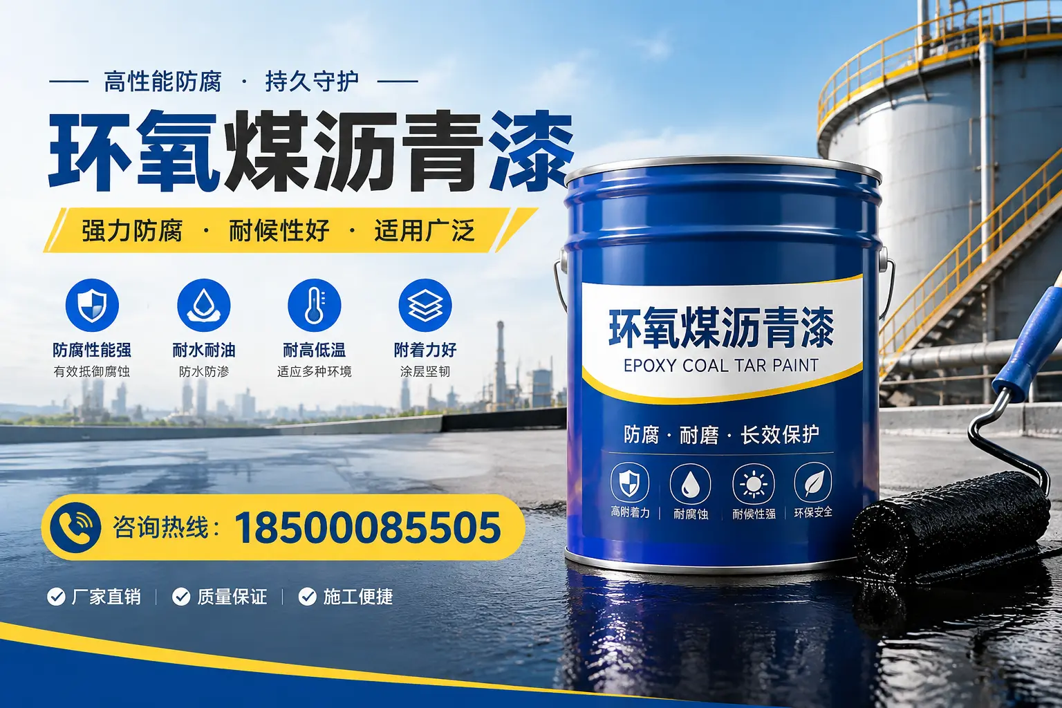 环氧煤沥青漆的储存与运输注意事项,开封企业须知